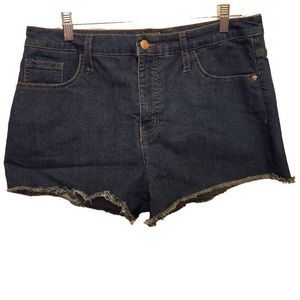 Wild‎ Fable Cut Off Denim Shorts Blue Women's Size 14